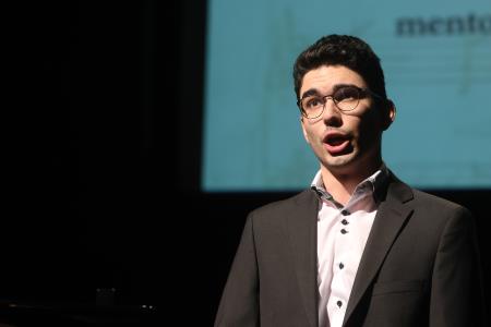 Predstavitev zbirke pesmi Frana Gerbiča 45 Foto Ljubo Vukelič